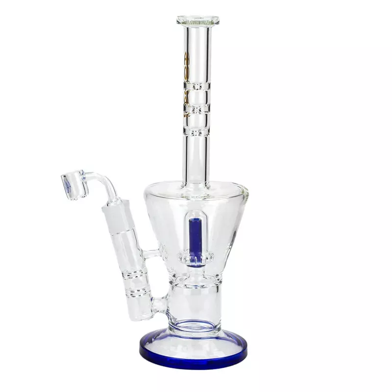 13 ” AQUA Glass 2-in-1 Sowerhead Percolator Glass Bong