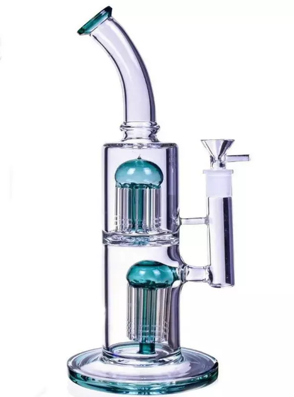 9 ” Glass Arm Tree Perc Water Pipe Bong
