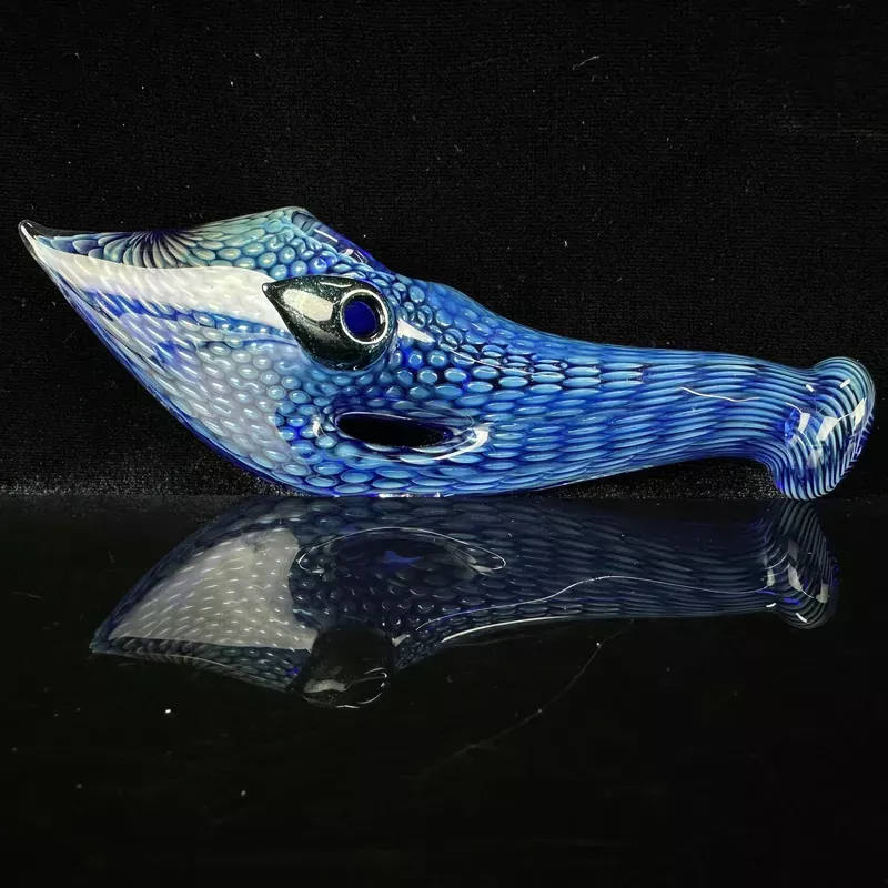 “Blue ” Donut Snakeskin Sherlock by FireKist