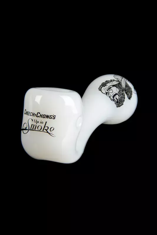 Cheech & Chong Glass Sherlock Pipe
