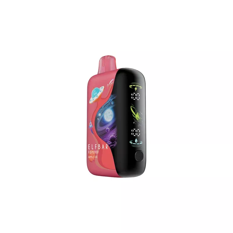 ELF BAR FS70K DISPOSABLE – APPLE ICE [ON]