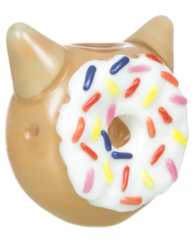 Empire Glassworks Kitty Donut Pipe