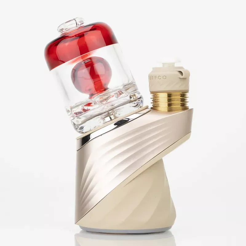 Empire Glassworks Puffco Peak/Peak Pro Dry Top Attachment – Ruby Red