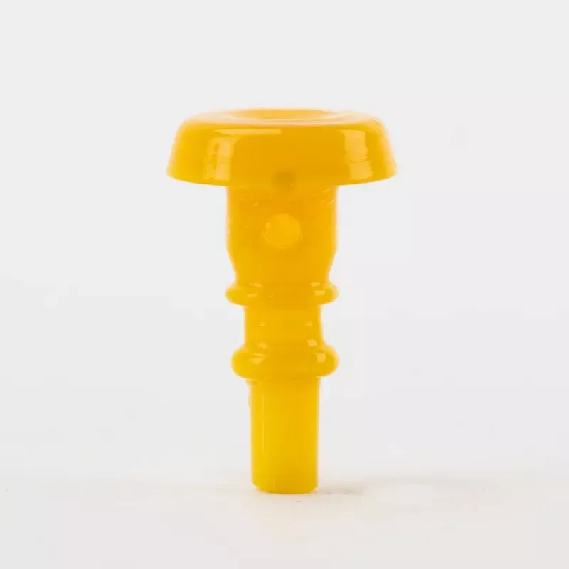 Empire Glassworks PuffCo Peak Pro 3D XL Chamber Glass Joystick Cap – Sunshine Yellow