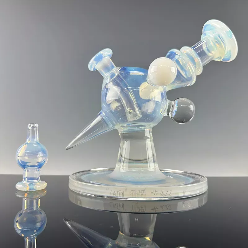 “Ghost ” Helioshpere #220 by Cajun Glass X Marni