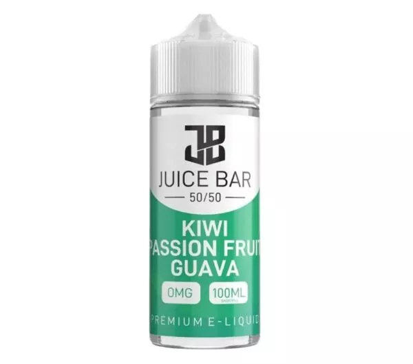 KIWI PASSION FRUIT GUAVA 100ML E LIQUID JUICE BAR