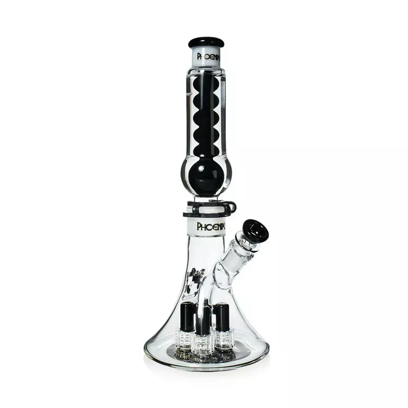 PHOENIX STAR GLYCERIN CONDENSER BONG WITH 4 SHOWERHEAD PERCS