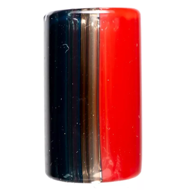 RekTipz – Glass Tip – 6 Shooter – 13mm – Red & Galaxy Split